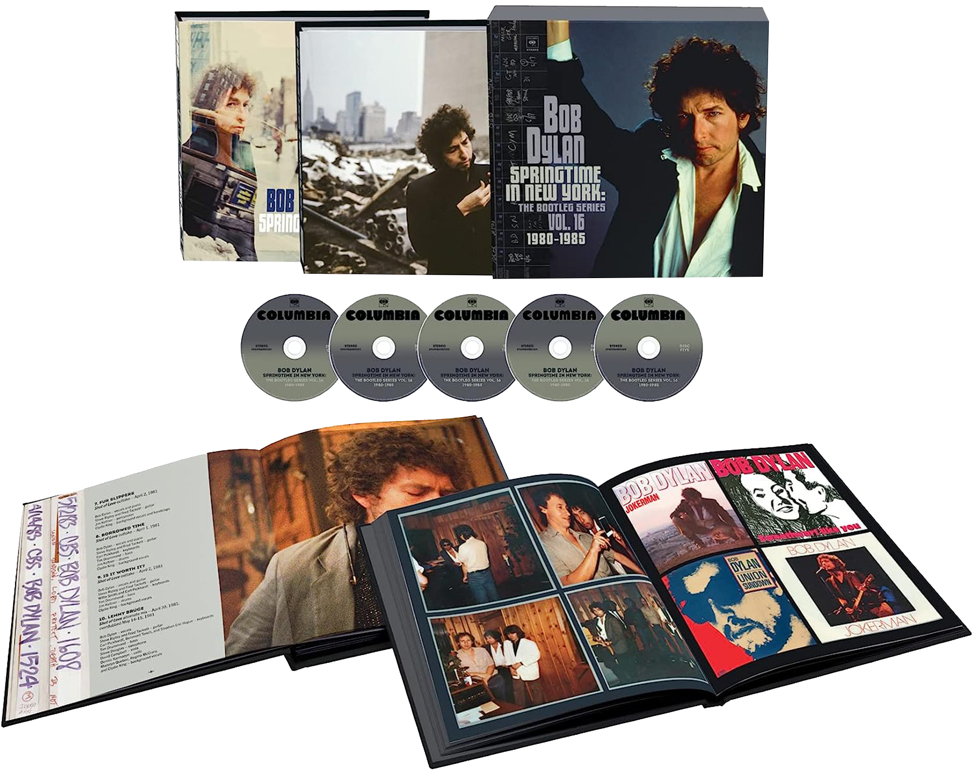 Bob Dylan – Springtime In New York: The Bootleg Series Vol. 16 (1980-1985) (5CD Boxset)