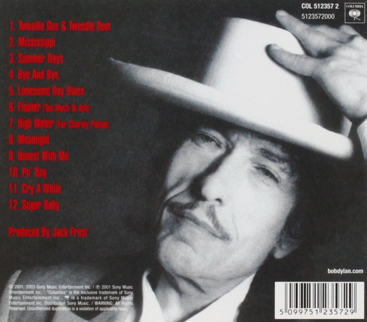 Artwork for Bob Dylan's Love And Theft (CD)