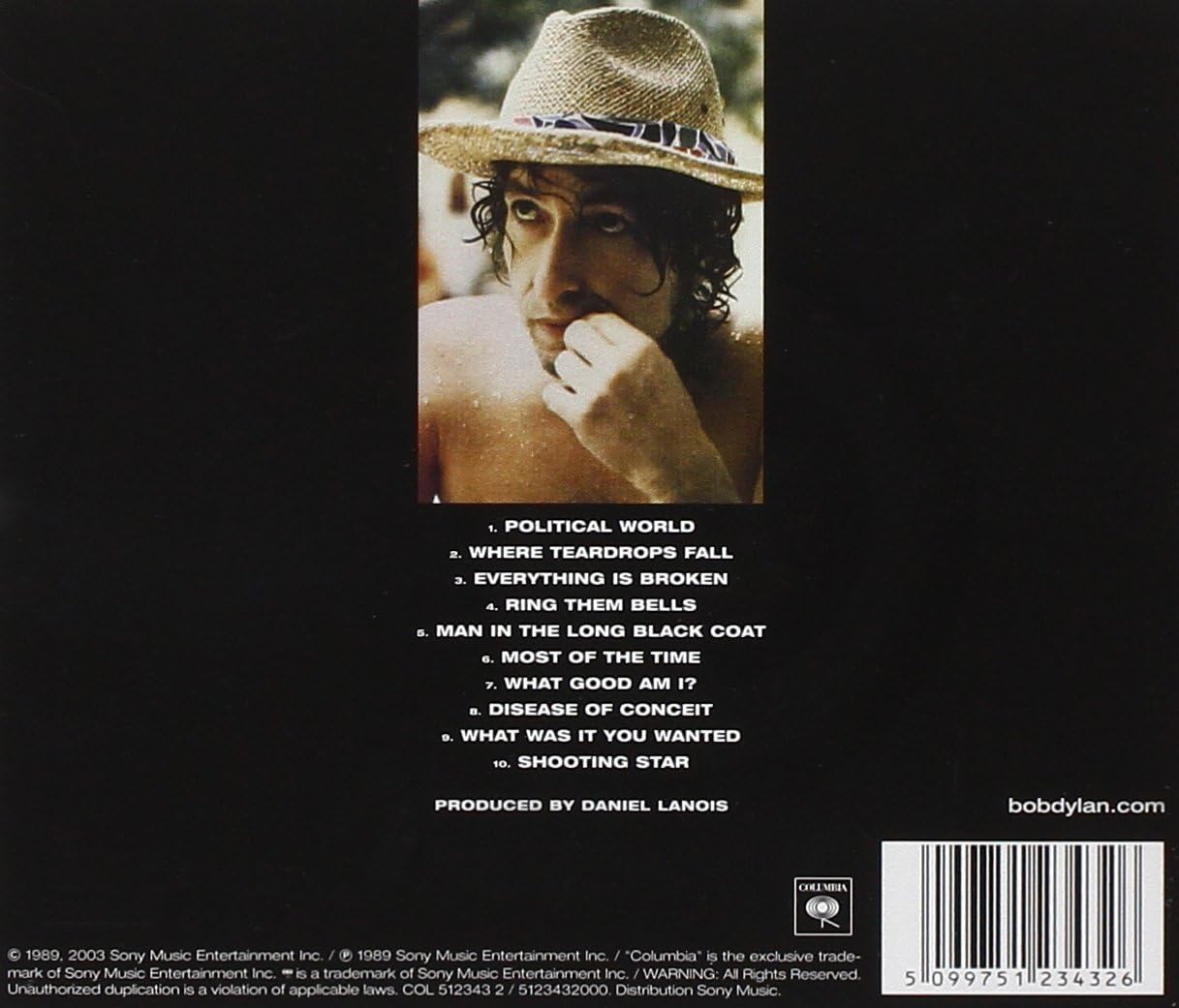 Artwork for Bob Dylan's Oh Mercy (CD)