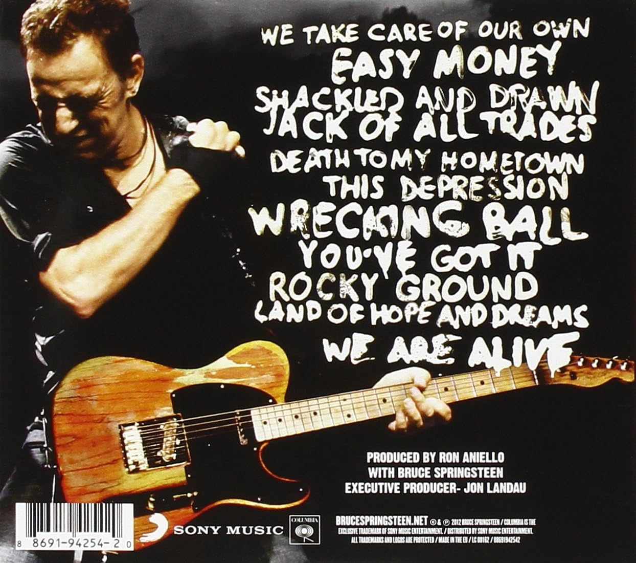 Artwork for Bruce Springsteen's Wrecking Ball (CD)