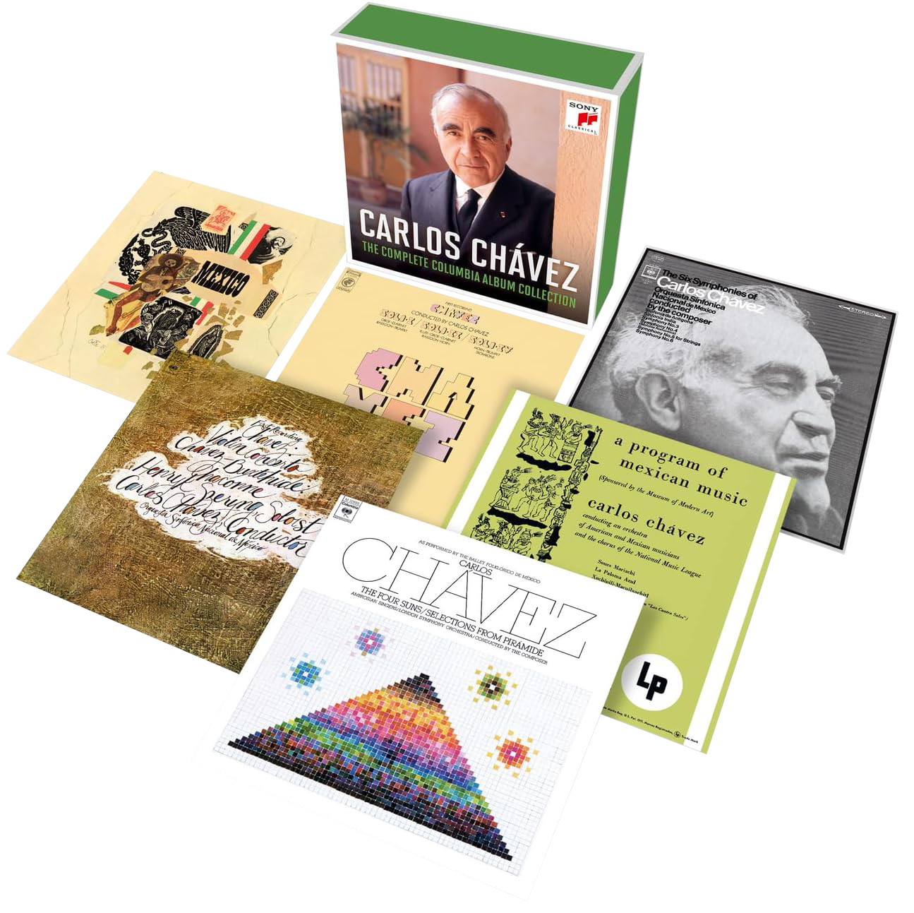 Carlos Chávez – Carlos Ch√°vez - The Complete Columbia Album Collection (7CD Boxset)