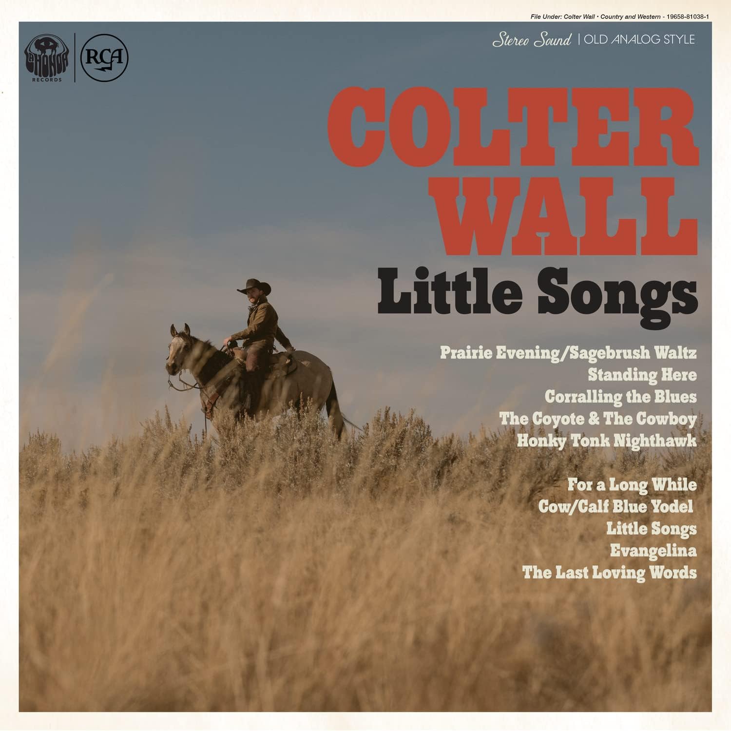 Colter Wall – Little Songs (CD)