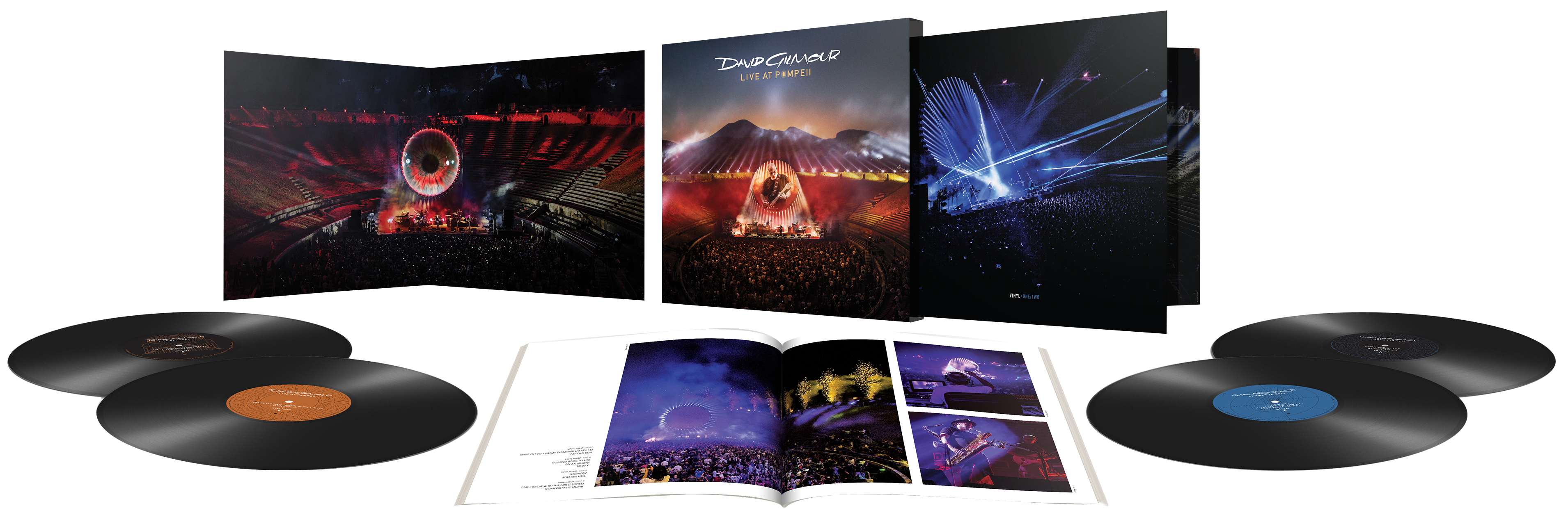 David Gilmour – Live At Pompeii (4LP Boxset)