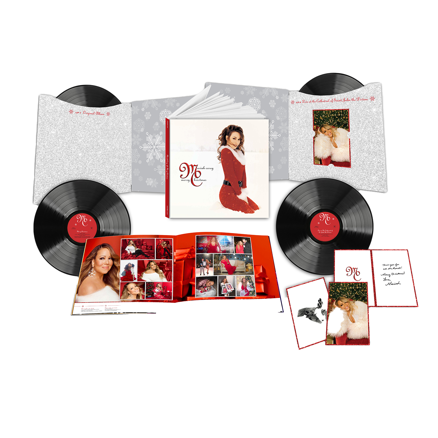 Mariah Carey – Merry Christmas (30th Anniversary) (Deluxe 2xLP Boxset)