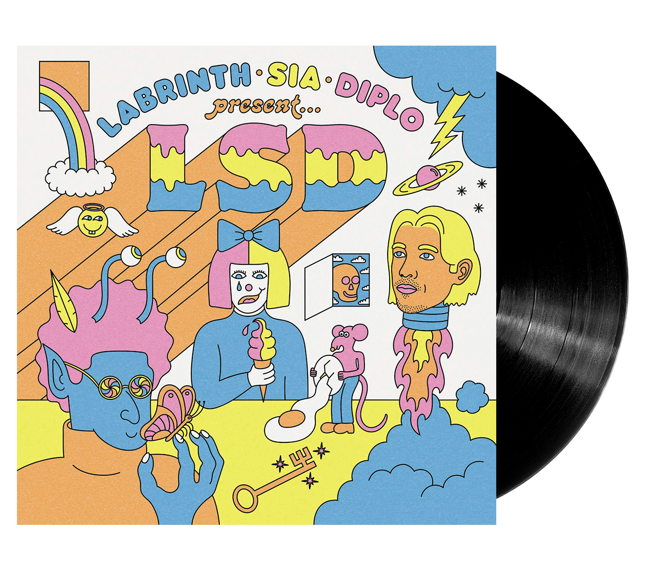 LSD feat. Sia, Diplo, and Labrinth – Labrinth, Sia & Diplo Present... LSD (LP)