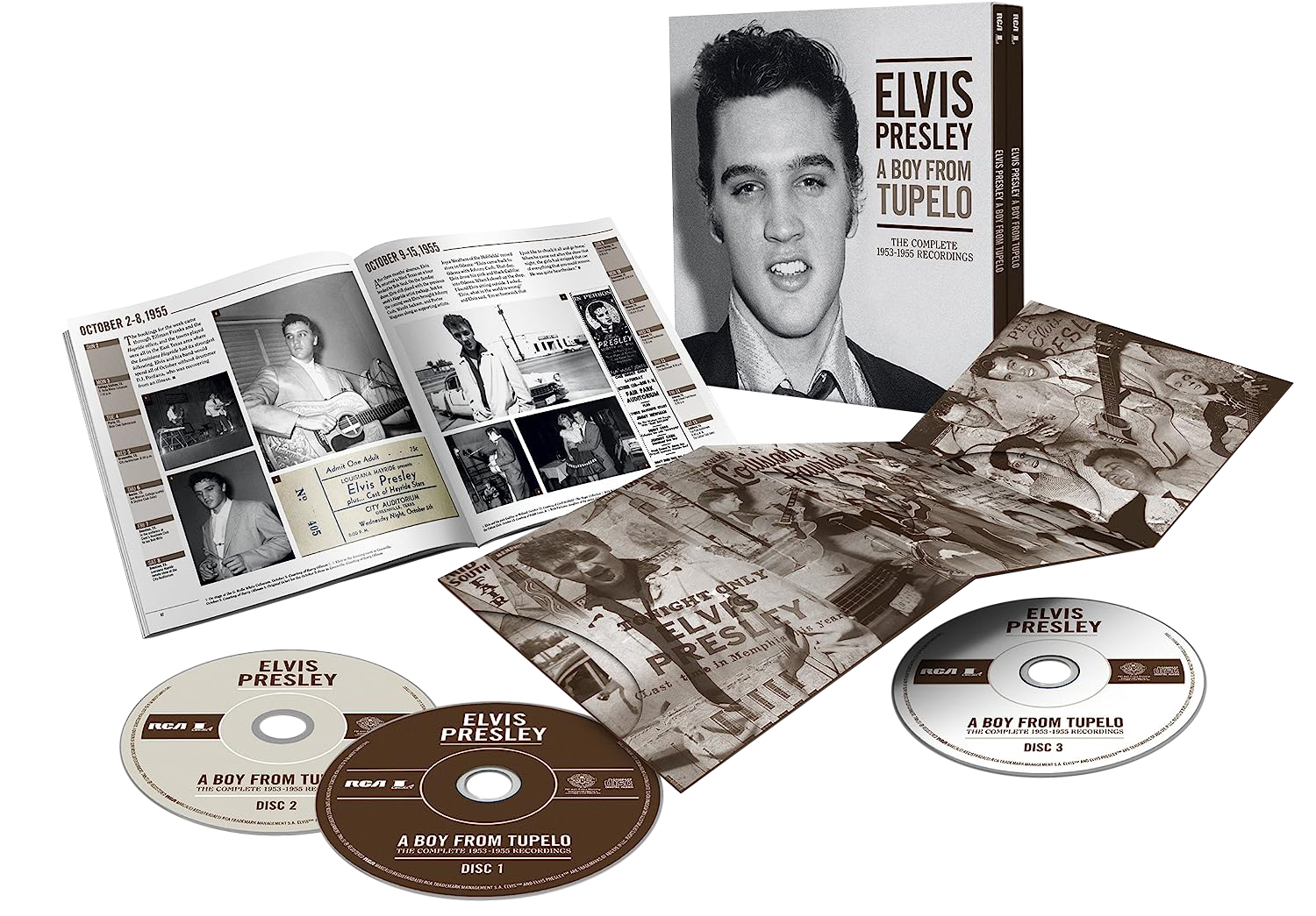 Elvis Presley – A Boy from Tupelo: The Complete 1953-1955 Recordings (3CD)