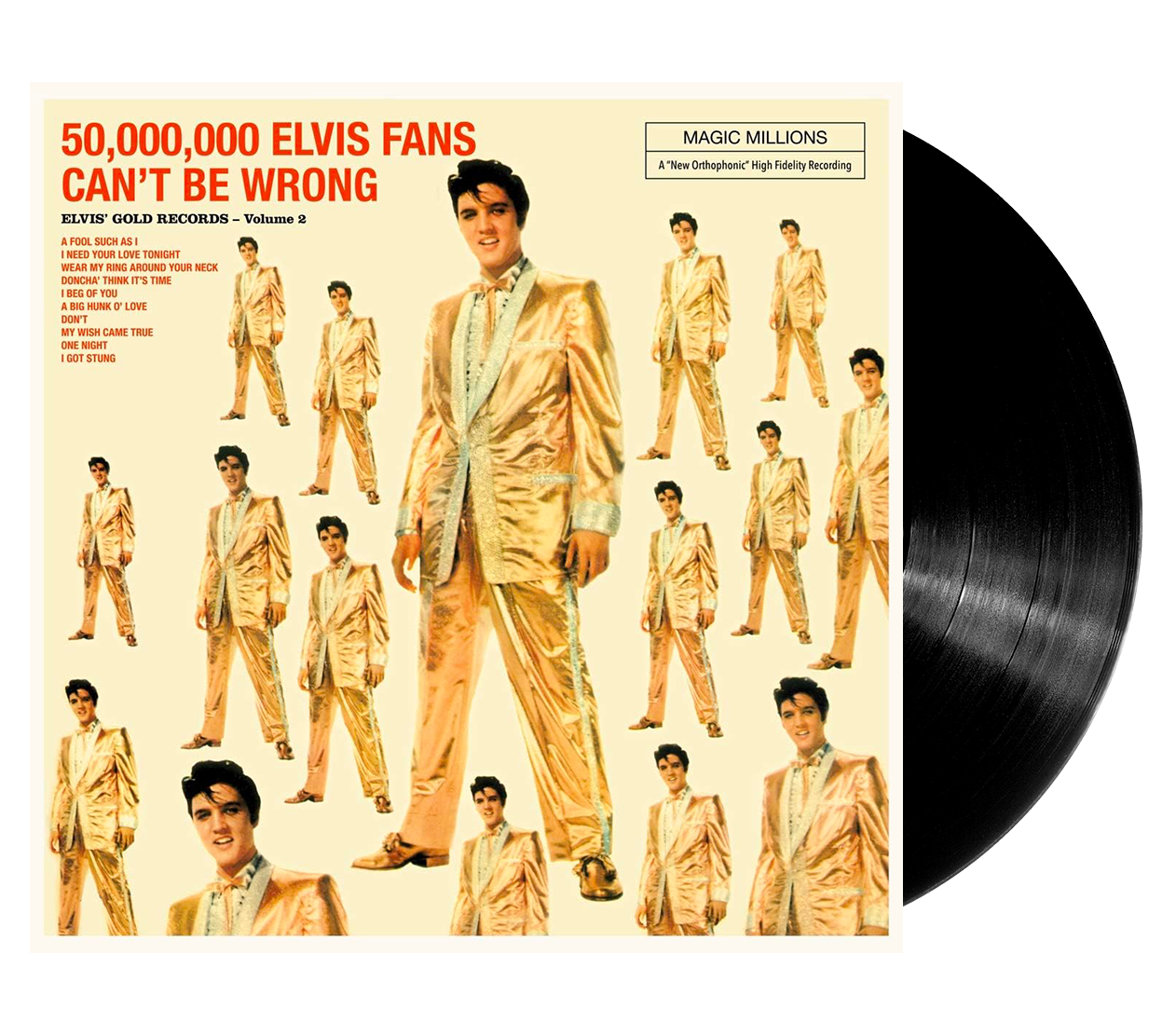 Elvis Presley – 50,000,000 Elvis Fans Can't Be Wrong: Elvis' Gold Records, Volume 2 (LP)