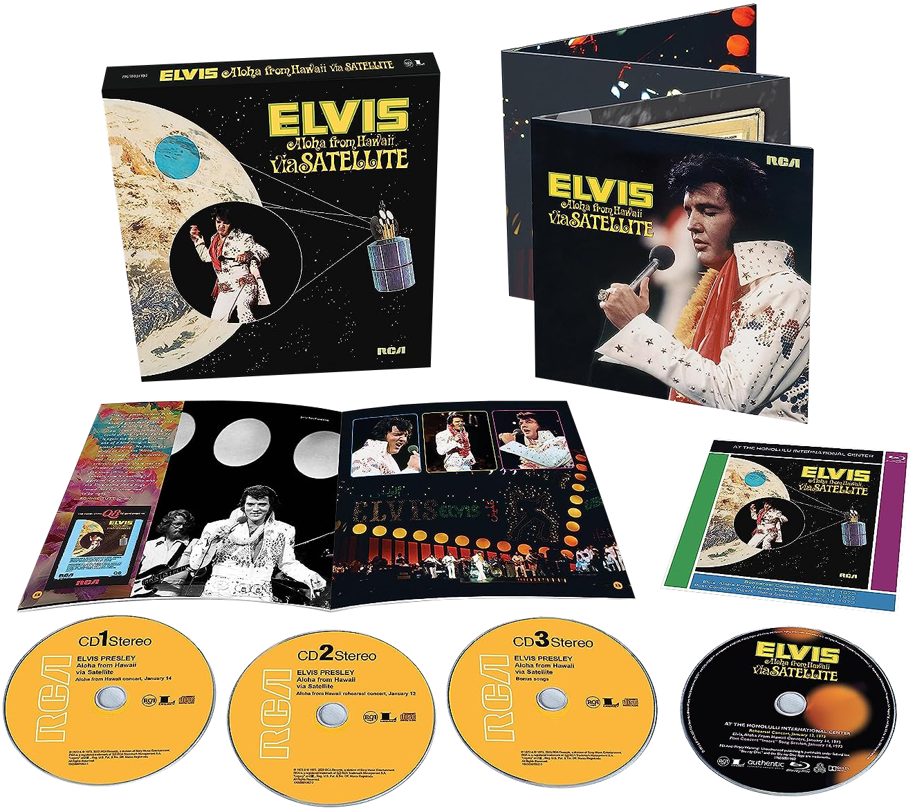 Elvis Presley – Aloha From Hawaii Via Satellite (4CD Boxset)