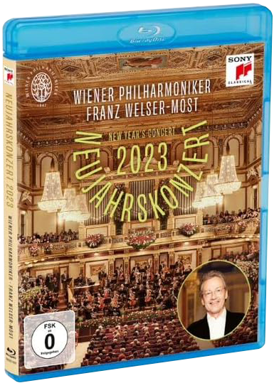 Franz Welser-Möst & Wiener Philharmoniker – Neujahrskonzert 2023 / New Year's Concert 2023 (Blu-Ray)