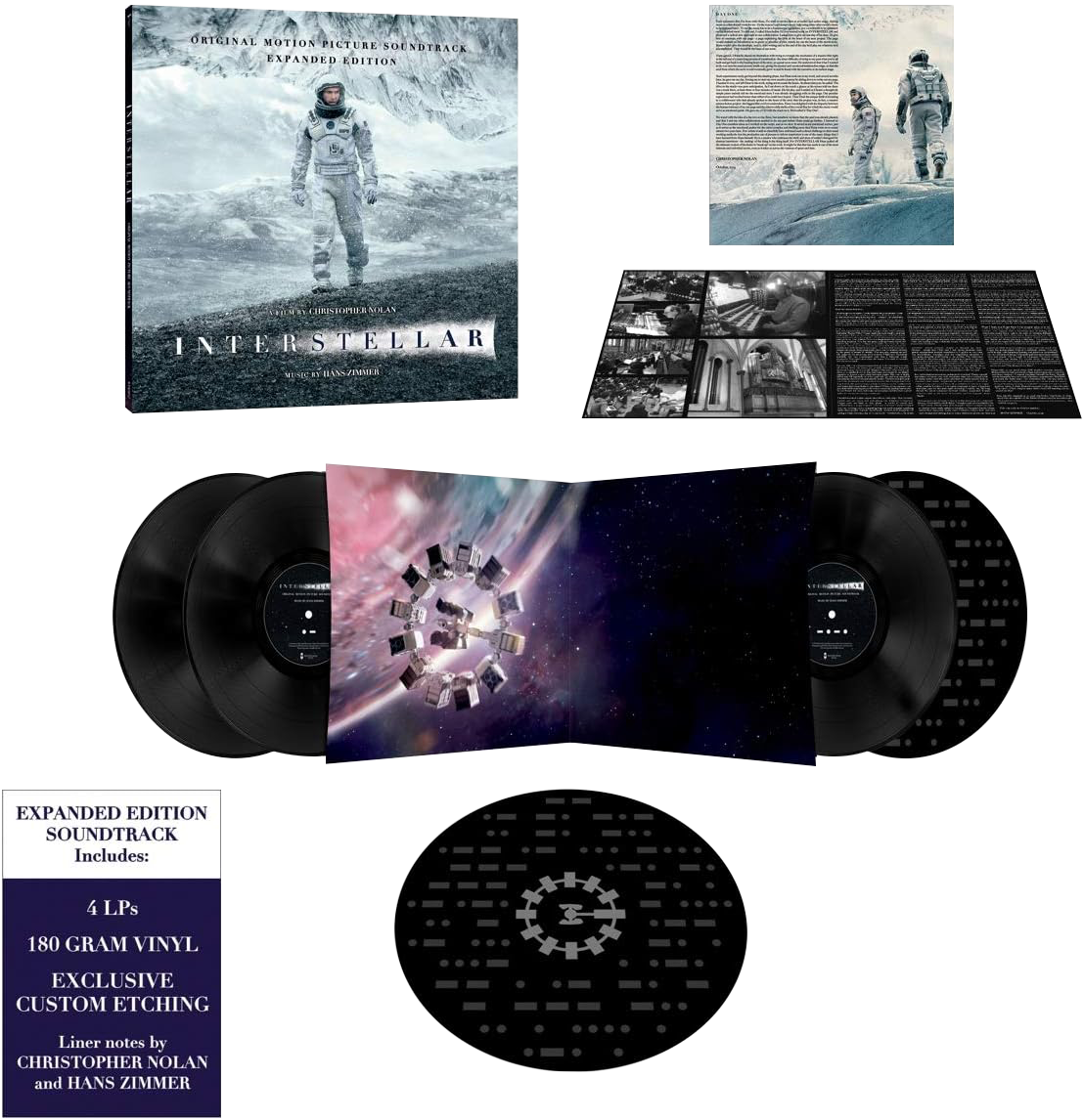 Hans Zimmer – Interstellar (Original Motion Picture Soundtrack) (4LP Boxset)