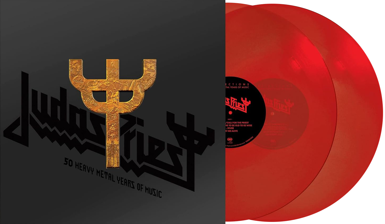 Judas Priest – Reflections - 50 Heavy Metal Years of Music (Red 2LP)