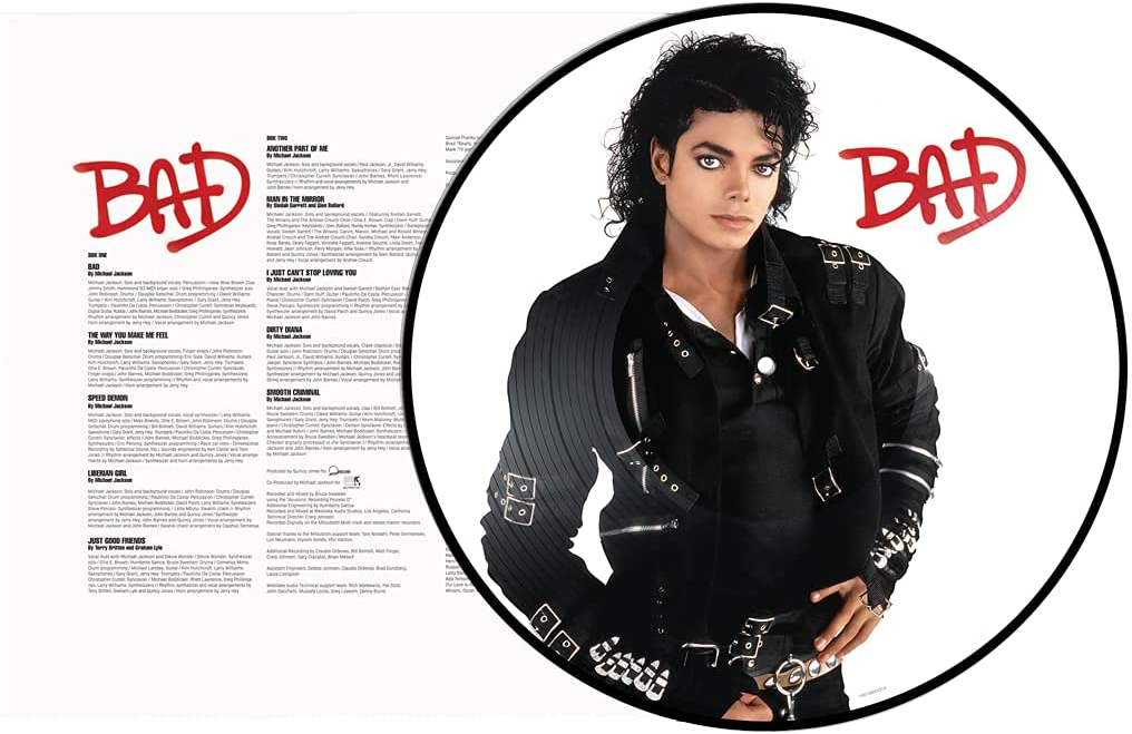 Michael Jackson – Bad (Picture Disc)