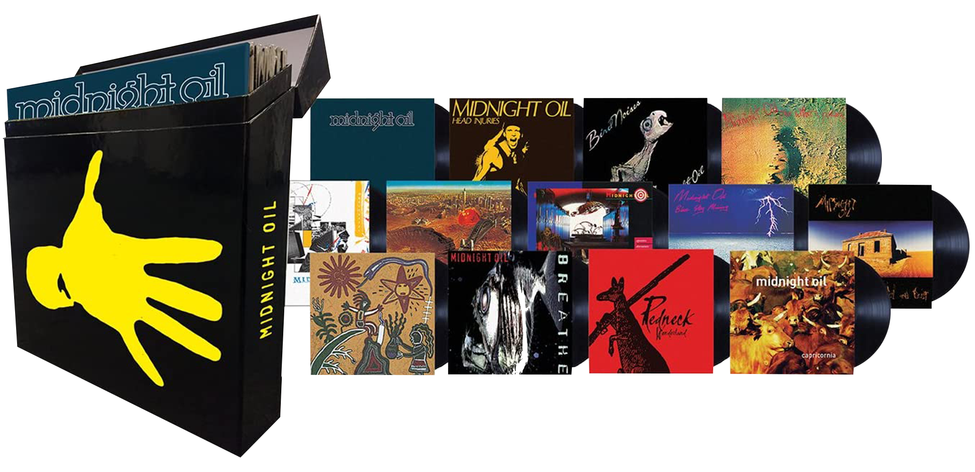 Midnight Oil – The Complete Vinyl Box Set (13LP Boxset)