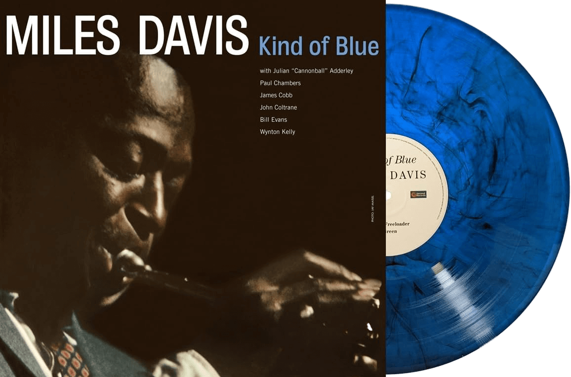 Miles Davis – Kind of Blue (Blue Marbled LP)