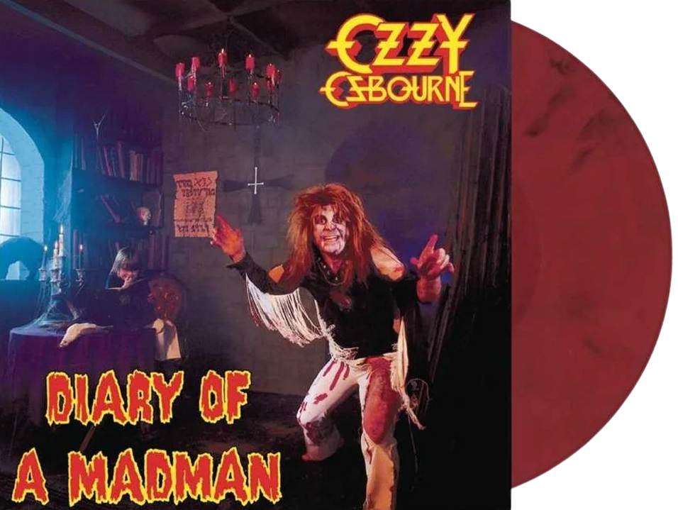 Ozzy Osbourne – Diary of a Madman (Red Swirl LP)