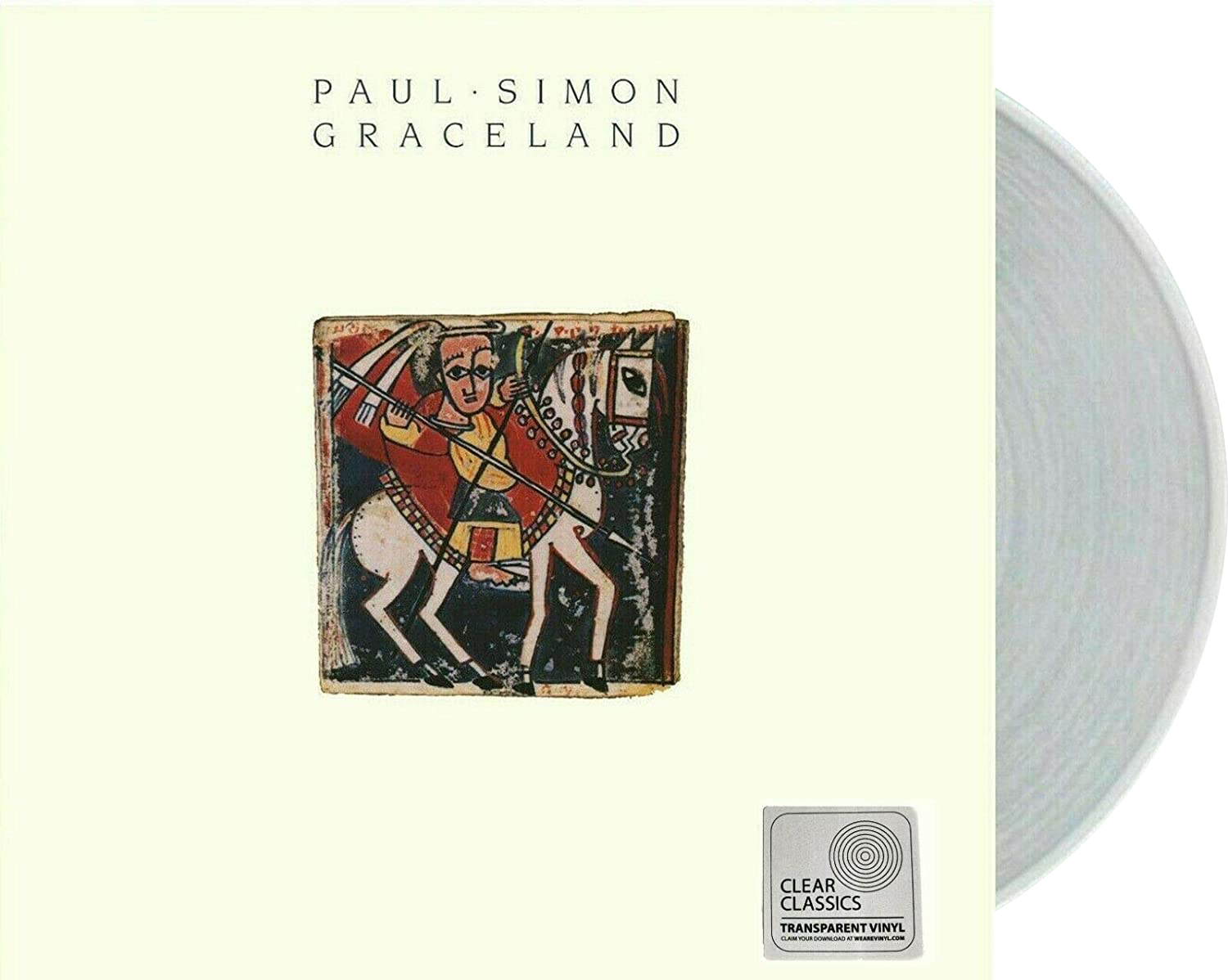 Paul Simon – Graceland (Clear LP)