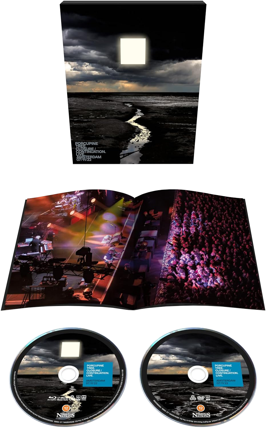 Porcupine Tree – CLOSURE / CONTINUATION. LIVE. AMSTERDAM 07/11/22 (Blu-Ray + DVD)