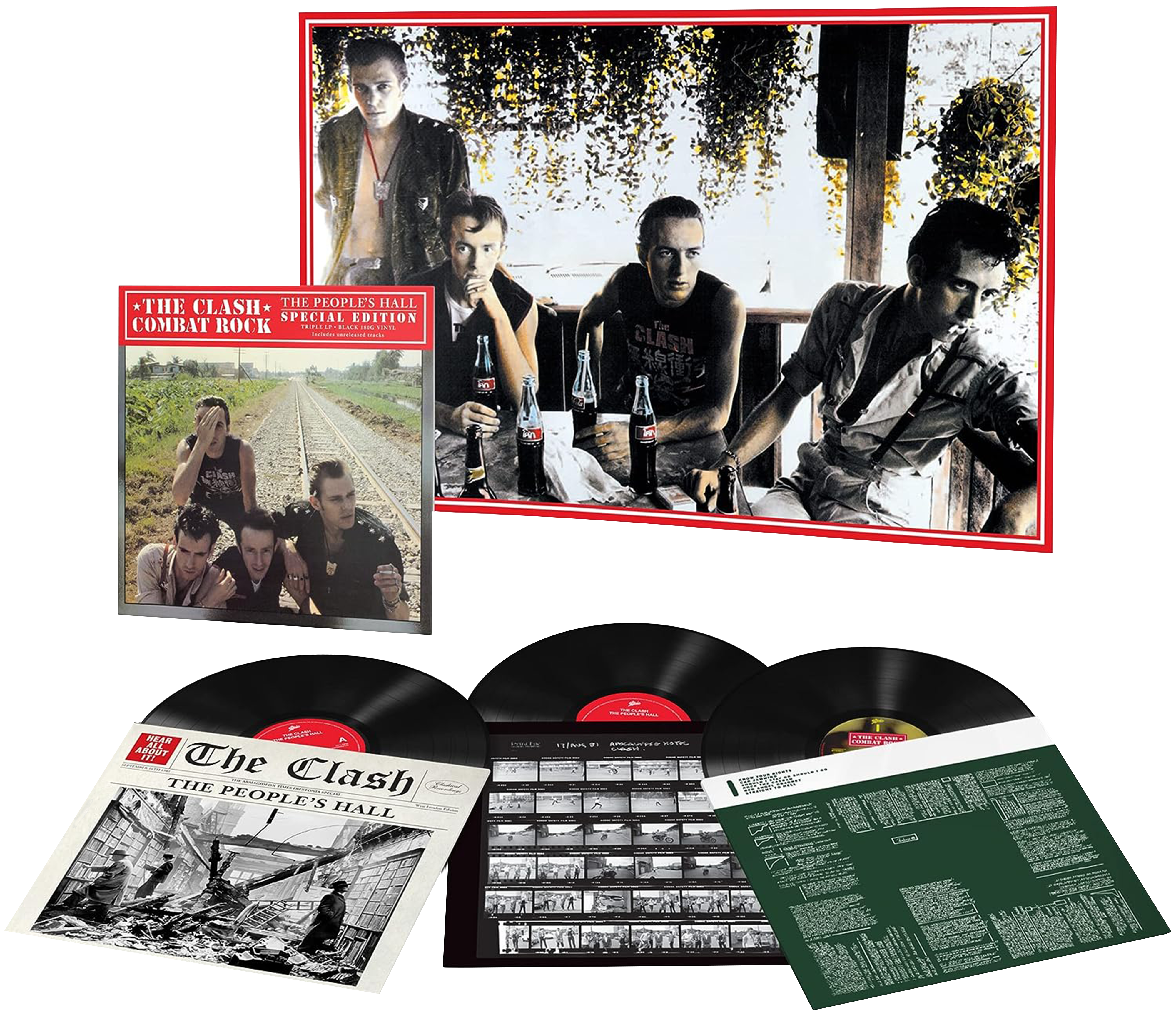 The Clash – Combat Rock + The People's Hall (3LP)