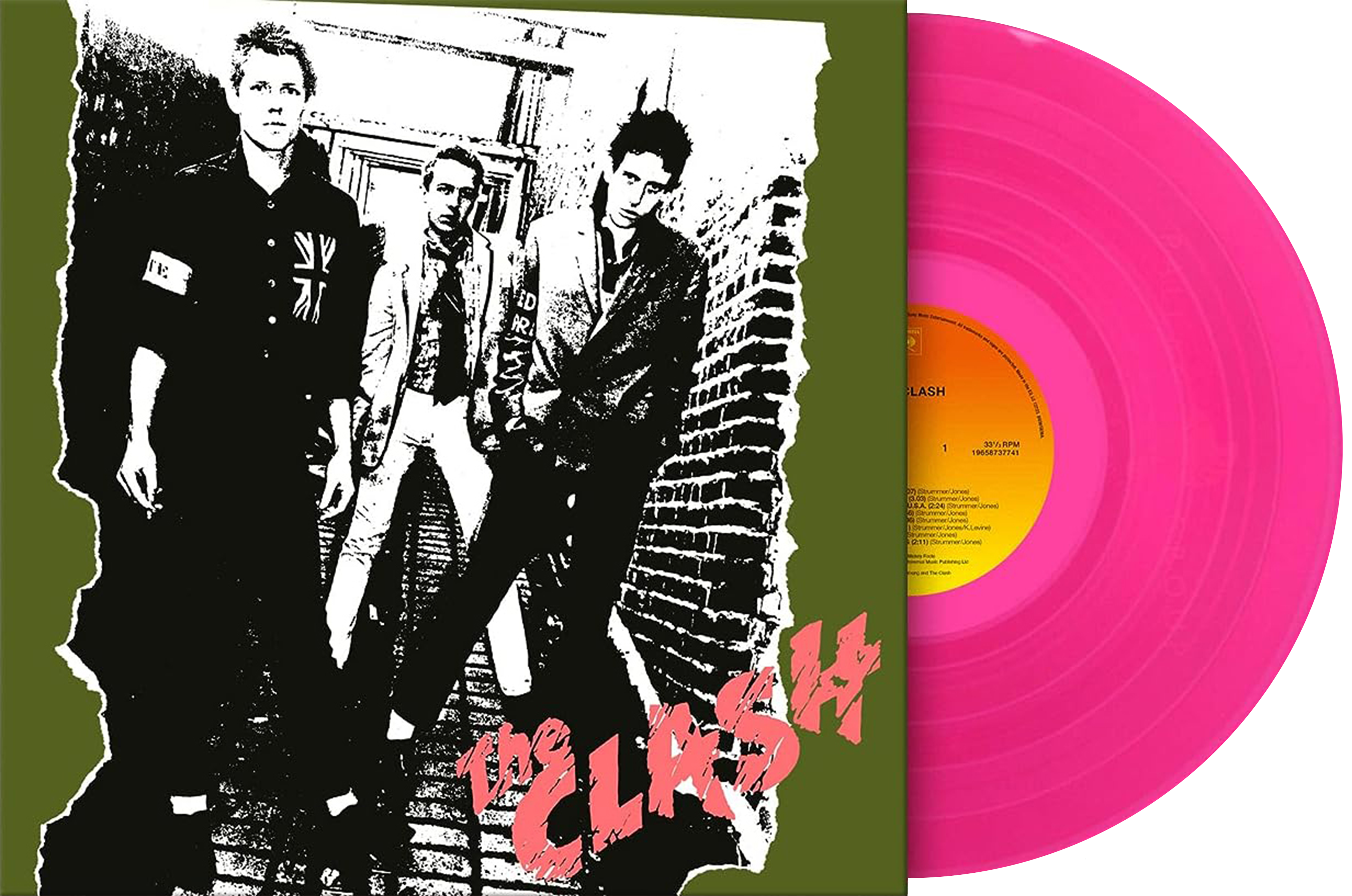 The Clash – The Clash (Transparent Pink LP)