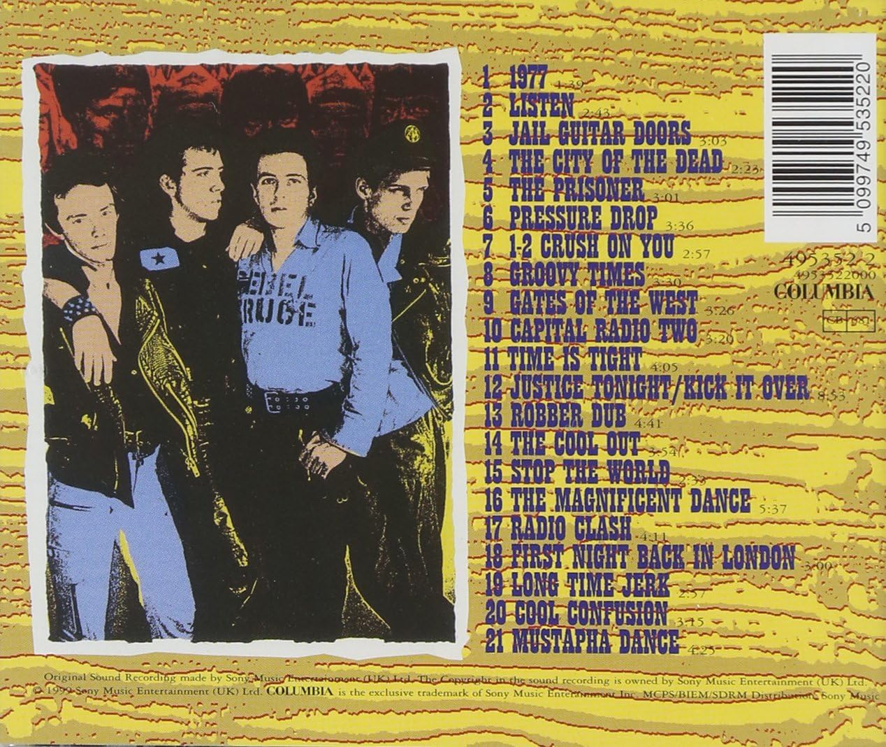 Artwork for The Clash's Super Black Market Clash (CD)