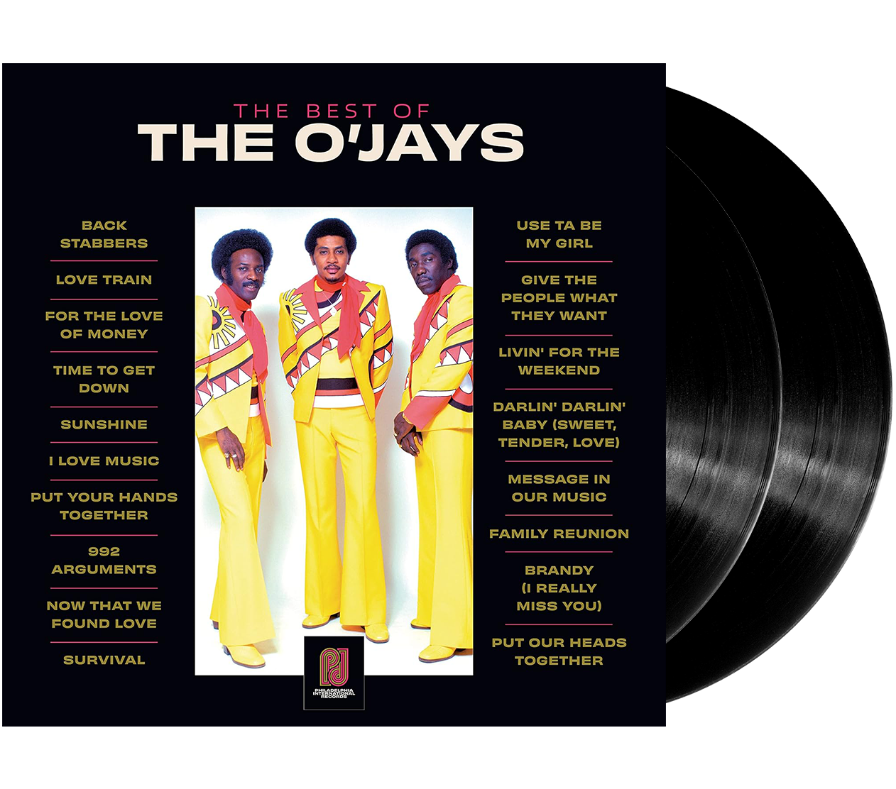 The O'Jays – The Best Of The O'Jays (2LP)