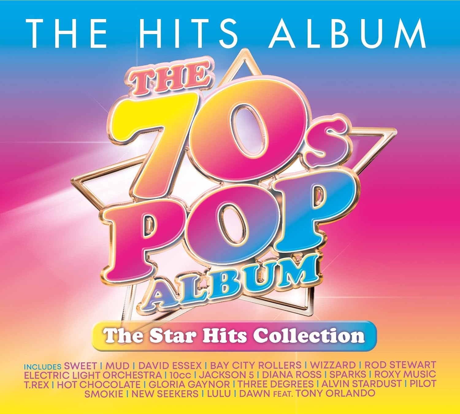 Various – The Hits Album - The 70s Pop Album: The Star Hits Collection (3CD)