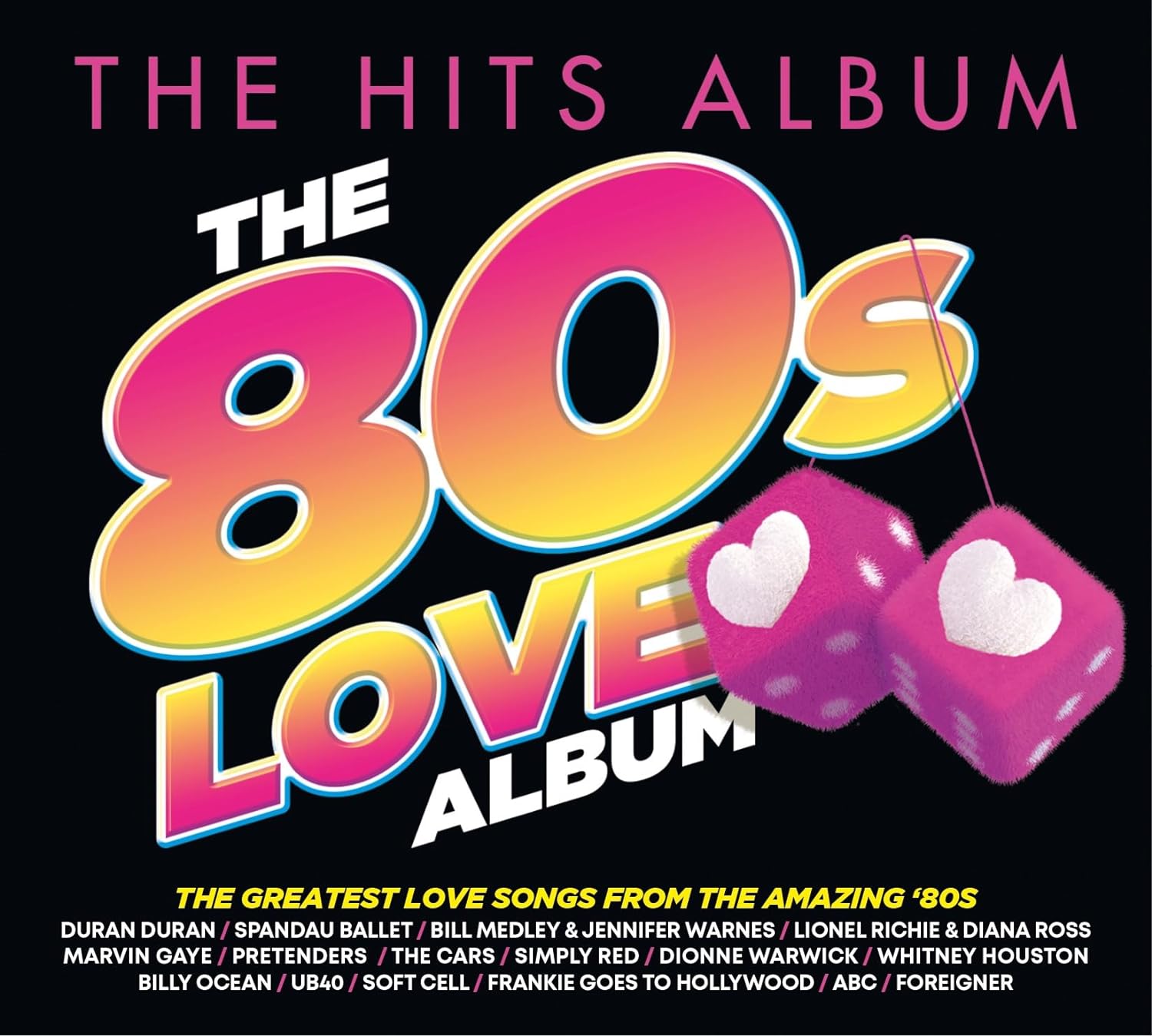 Various Artists – The Hits Album - The 80's Love Album (3CD)