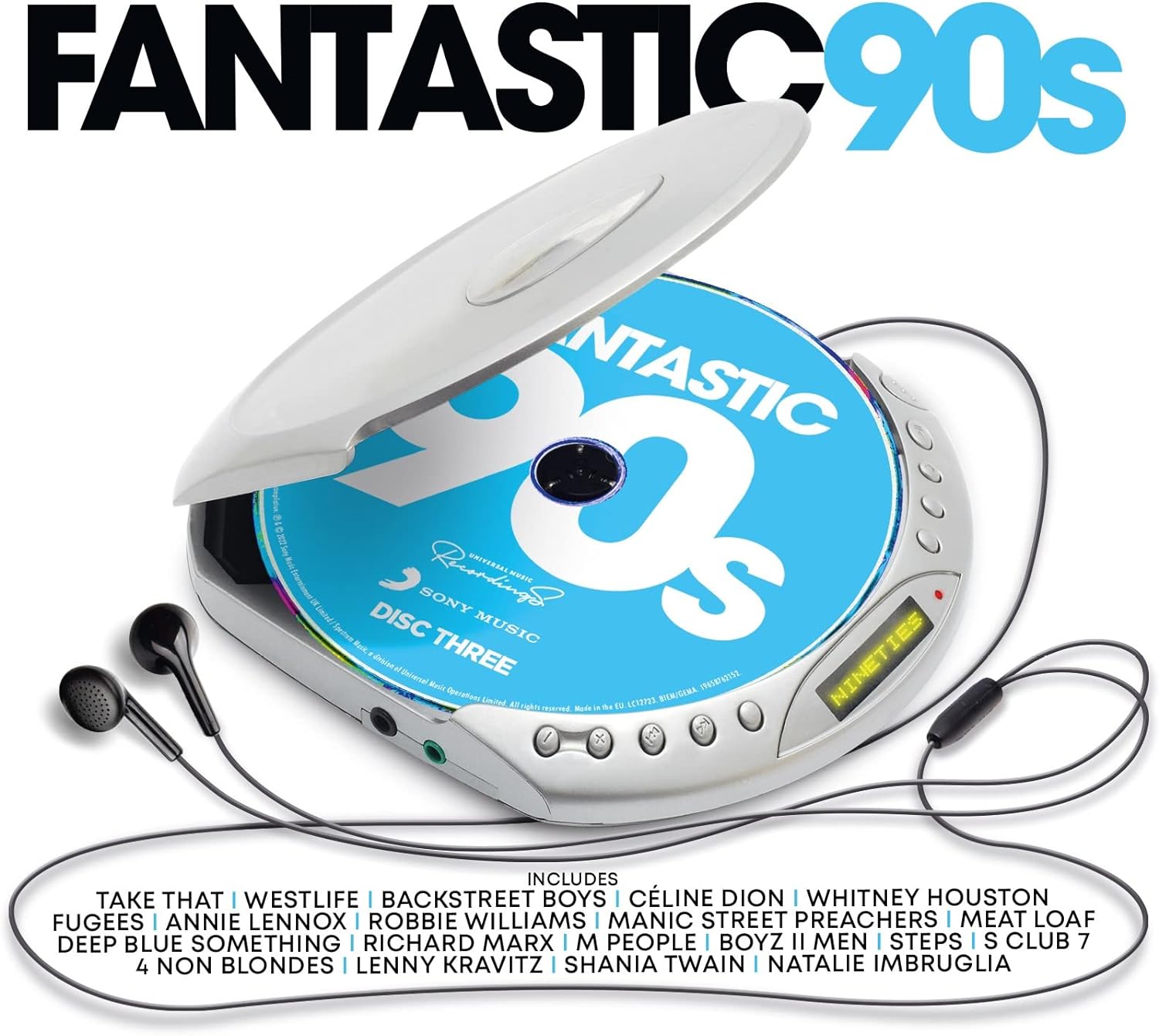 Various – Fantastic 90s (3CD)