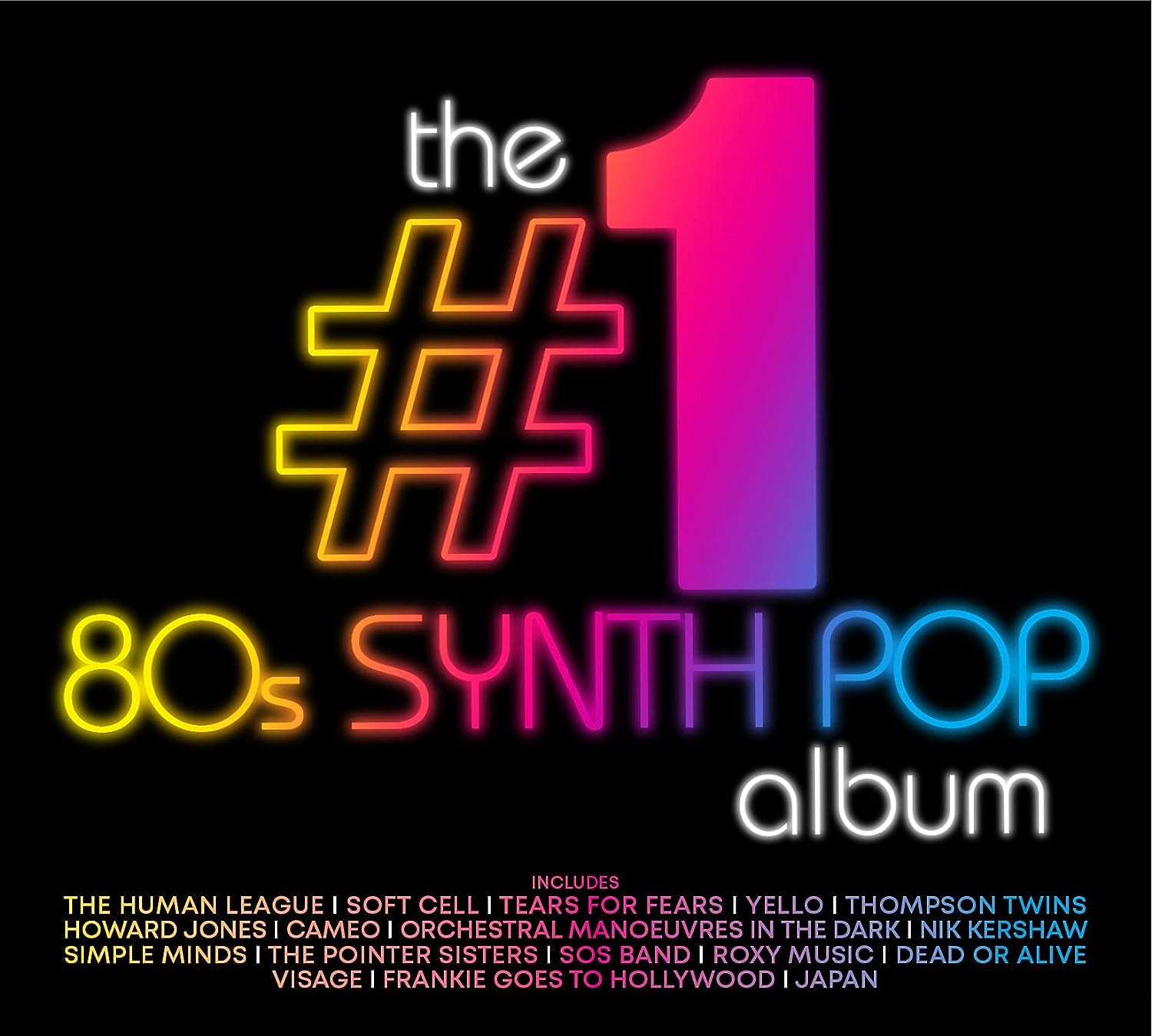 Various – The #1 80s Synth Pop Album (3CD)