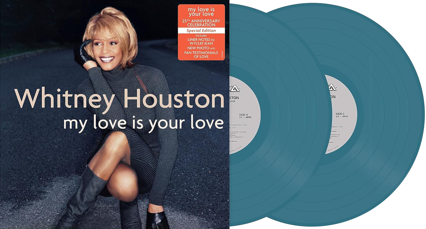 Whitney Houston – My Love Is Your Love (2 x Translucent Blue Vinyl)