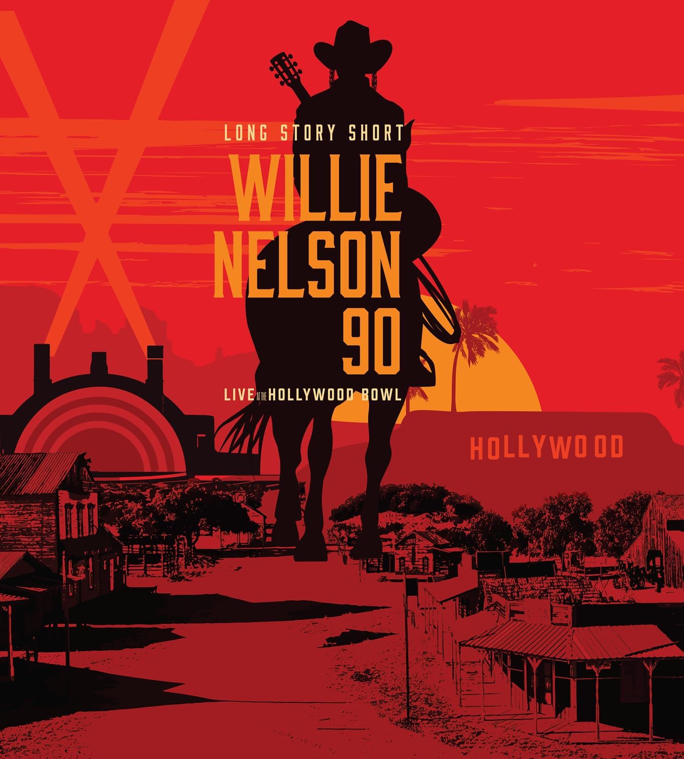 Willie Nelson, Various – Long Story Short: Willie Nelson 90: Live At The Hollywood Bowl (3Blu-Ray + 3CD)