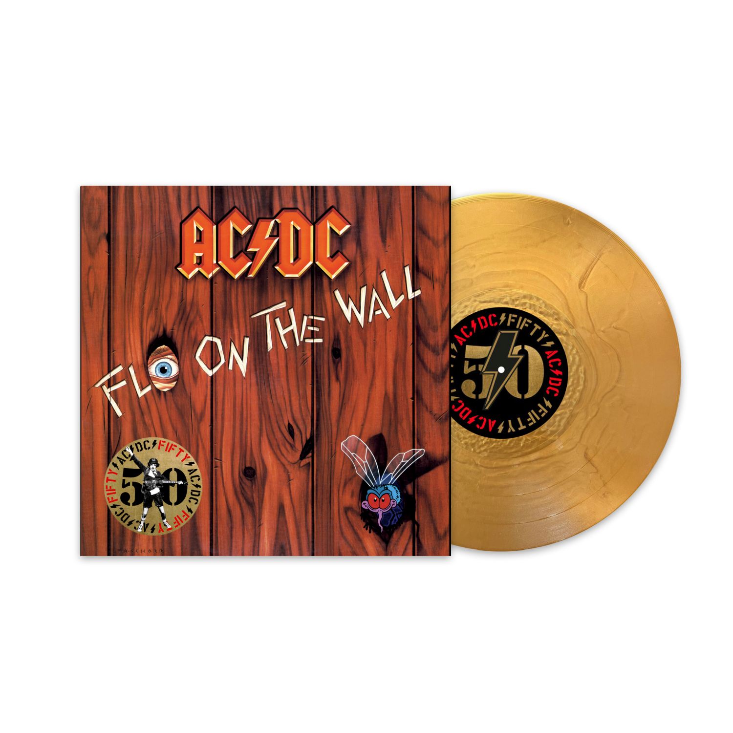 AC/DC – Fly On The Wall (50th Anniversary Gold Color Vinyl)